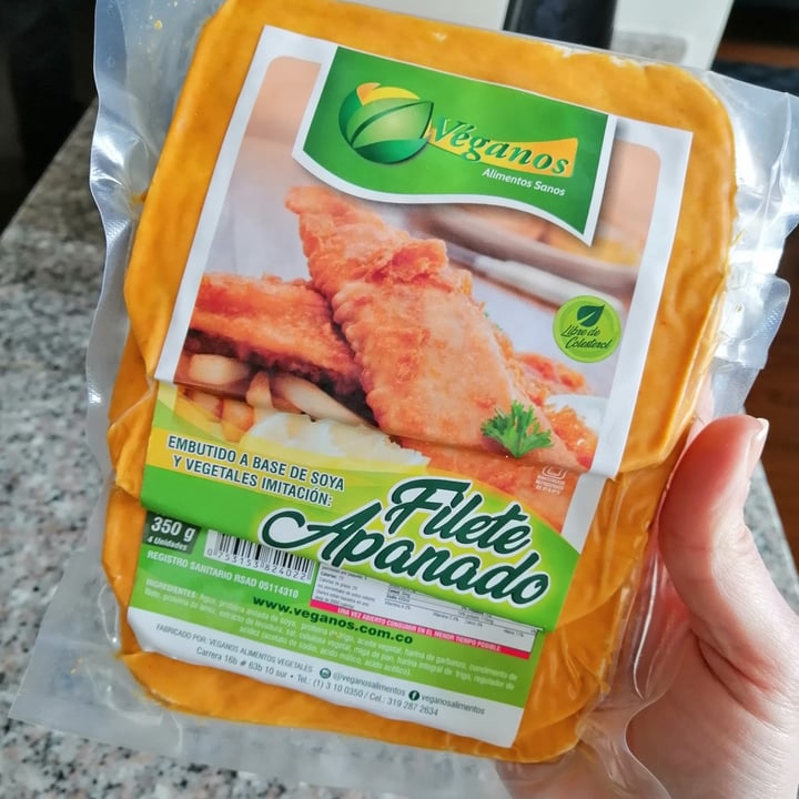 photo of Véganos Alimentos Sanos Filete apanado shared by @bekindco on  12 Oct 2020 - review