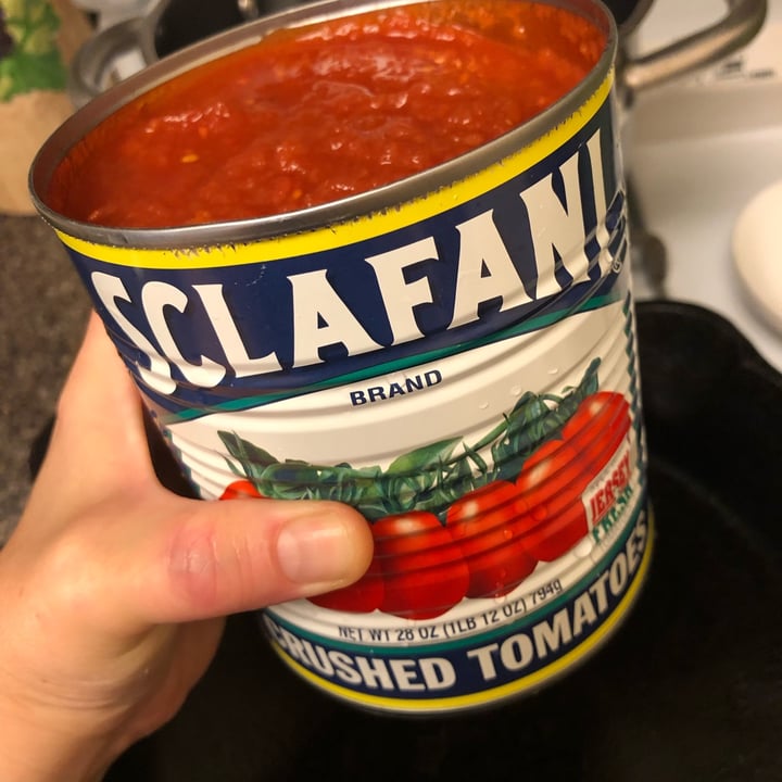 photo of Scalfani Crushed Tomatoes Crushed tomatoes shared by @allieforthesoul on  12 Jul 2022 - review