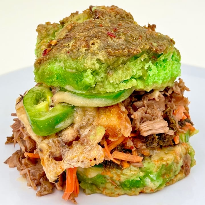 photo of Mama Dut Pork Belly Biscuit Sandwich shared by @pdxveg on  17 Sep 2022 - review