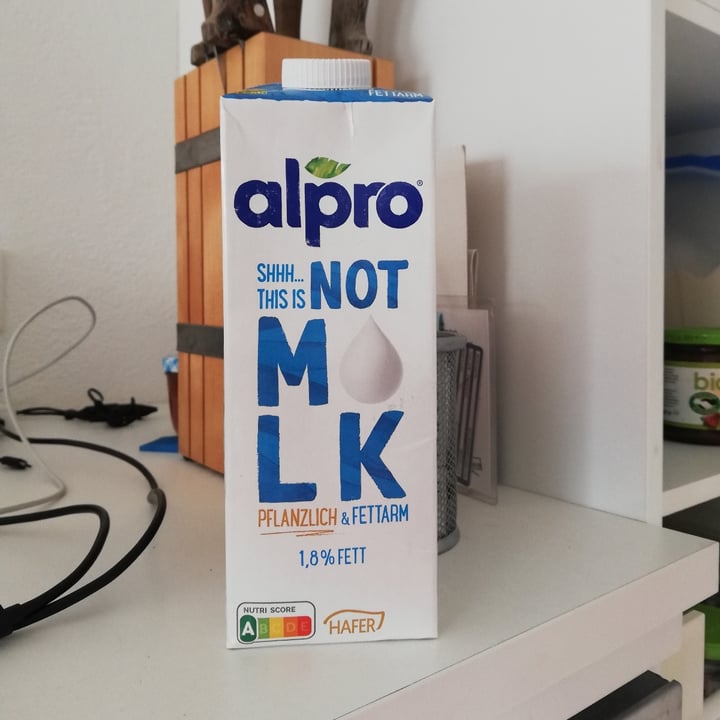 photo of Alpro Alpro, Not Milk, Oat, 1.8% Fat shared by @monstera on  02 Feb 2022 - review