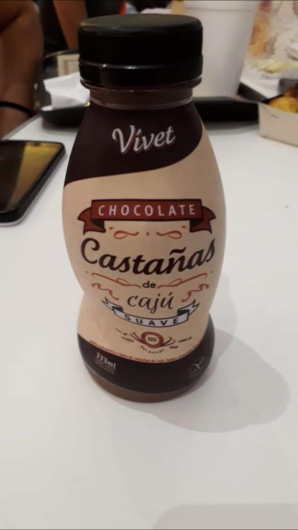 photo of Vívet Leche De Castañas De Cajú Con Chocolate 333ml shared by @melsky on  07 Apr 2020 - review