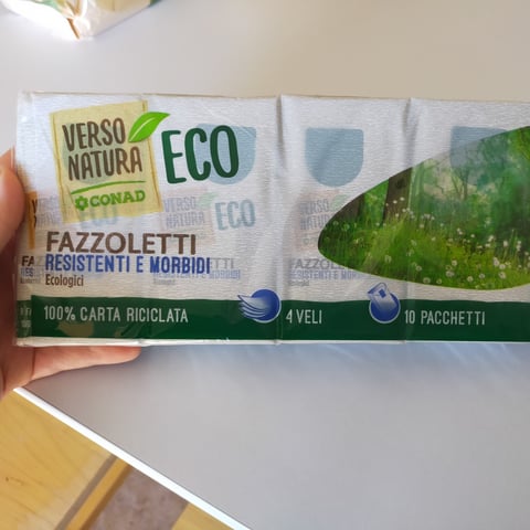 Verso Natura Eco Conad Fazzoletti di carta Reviews | abillion