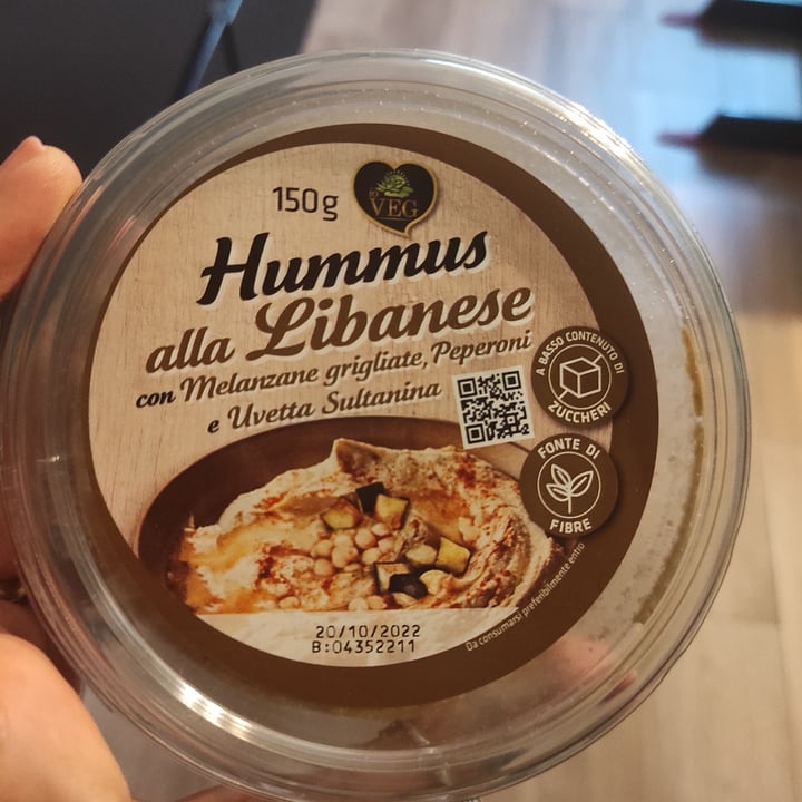 photo of ioVEG hummus alla libanese shared by @vegari on  29 Sep 2022 - review