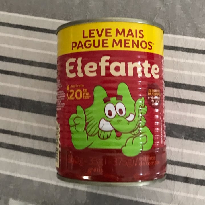 photo of Elefante Extrato De Tomate shared by @priamaral1975 on  20 Oct 2021 - review