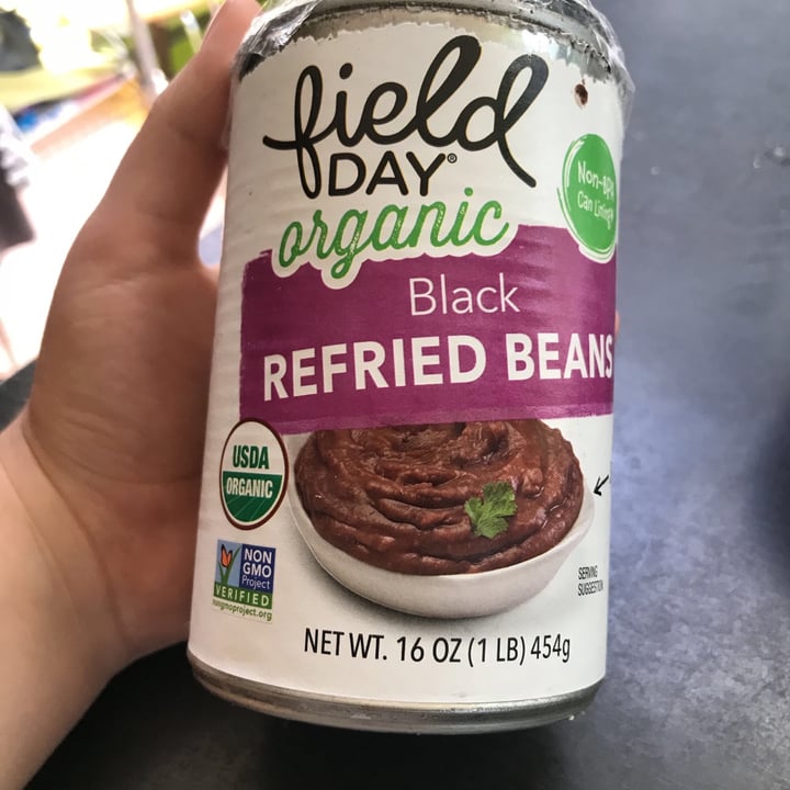 photo of Field Day Organic Black Refried Beans shared by @zoemay on  29 Jun 2020 - review