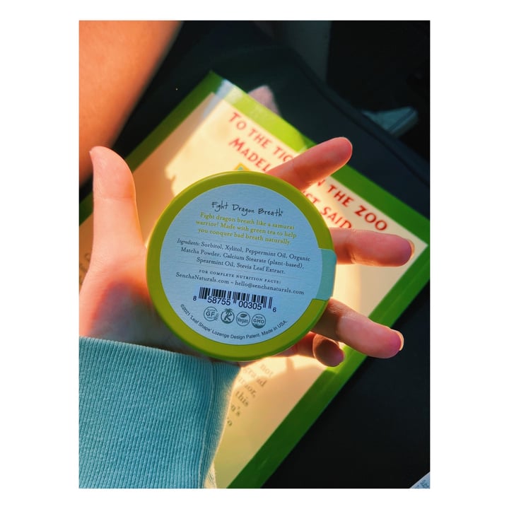 review photo of Sen Cha Green Tea Mints shared by @groovyjunebug on 01 Aug 2021 - review