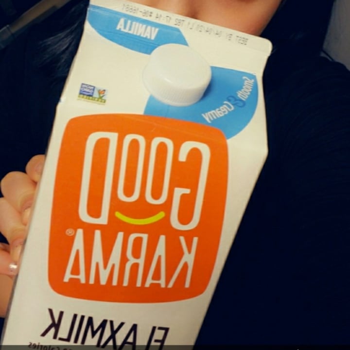 photo of Good Karma Vanilla Lightly Sweetened Flaxmilk + Protein shared by @fatimahqa on  01 May 2020 - review