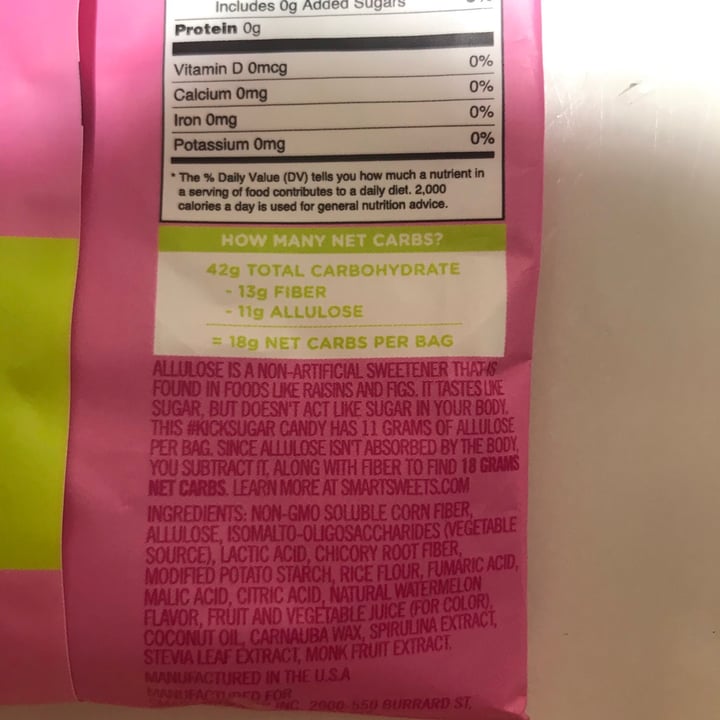 photo of Smart Sweets Sourmelon Bites shared by @appleappleamanda on  25 Jan 2021 - review