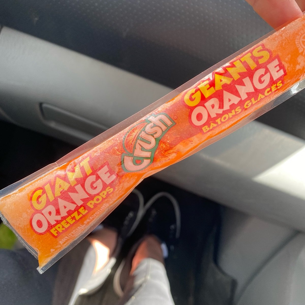 Crush Giant Orange Freeze Pops Reviews abillion