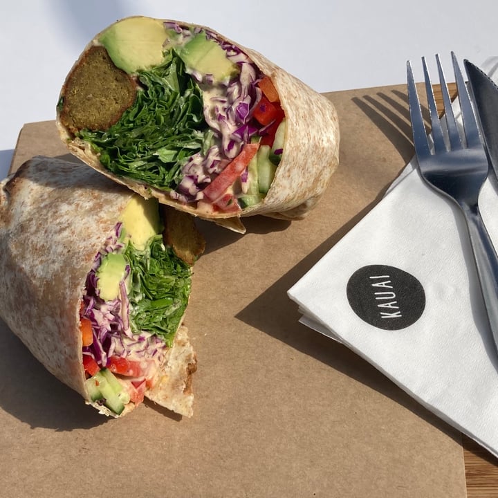 photo of KAUAI Eden on the Bay Falafal Wrap shared by @robyne on  28 Aug 2021 - review