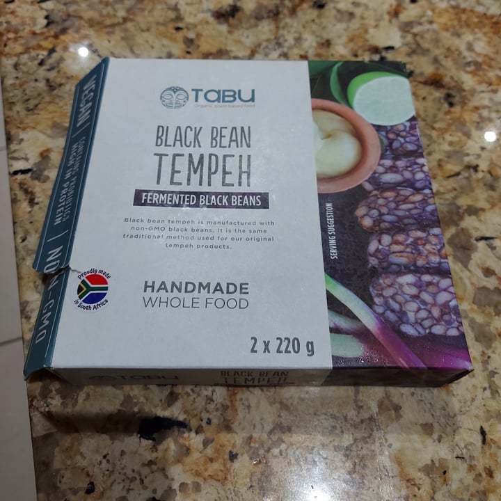 photo of Tabu Black Bean Tempeh shared by @sachthevegan on  02 Oct 2021 - review