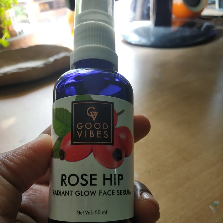 review photo of Good vibes Rose Hip radiant glow face serum shared by @aparnaradhasathian on 15 Dec 2020 - review
