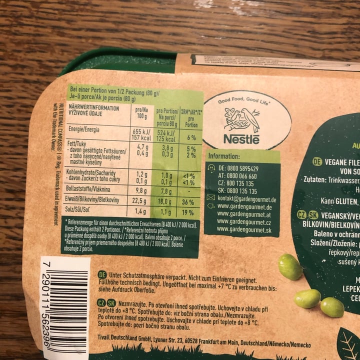 review photo of Garden Gourmet Vegane Filet Stückchen, Hähnchen Art shared by @lillboer on 28 Jul 2021 - review