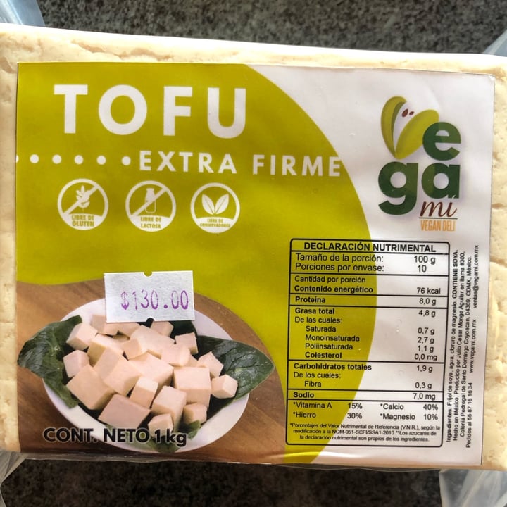 photo of Vegami Tofu extra firme shared by @sakuraofc on  23 Nov 2021 - review
