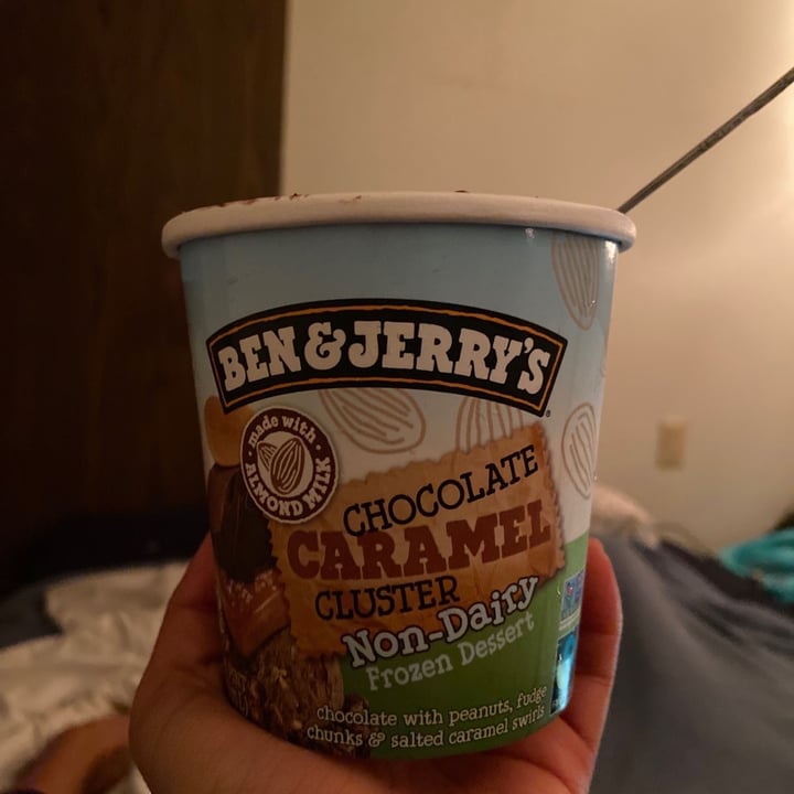 review photo of Ben & Jerry's Chocolate Caramel Cluster Non-Dairy Frozen Dessert shared by @beazybe on 23 Feb 2020 - review