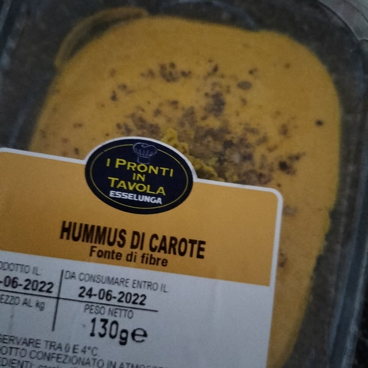 photo of I Pronti In Tavola Esselunga Hummus Di Carote shared by @lali86 on  23 Jun 2022 - review