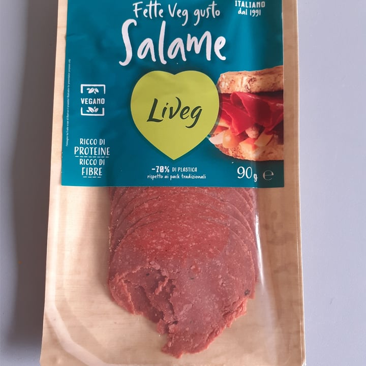review photo of Liveg fette veg al salame shared by @marinaemma on 19 May 2022 - review