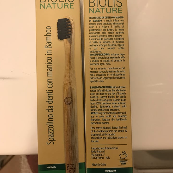 review photo of Biolis Nature Spazzolino da denti con manico in Bamboo shared by @beardocet on 29 Jan 2022 - review
