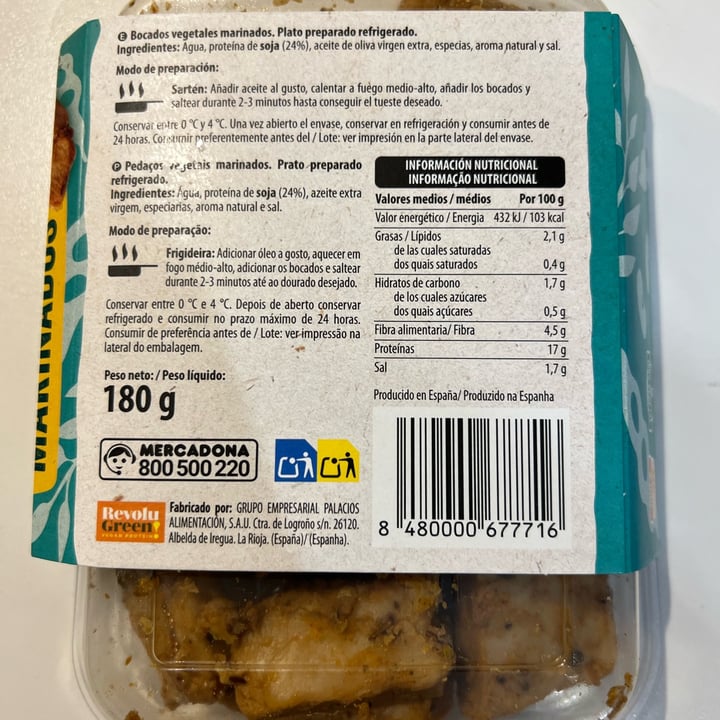 review photo of Hacendado Bocados marinados shared by @tsampsol on 03 Oct 2022 - review
