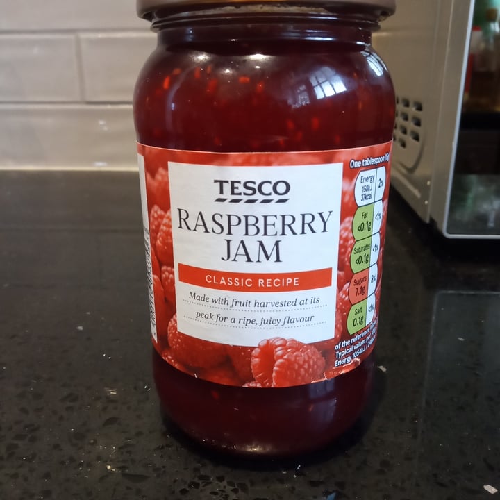 photo of Tesco Raspberry jam shared by @jadag on  10 Apr 2021 - review