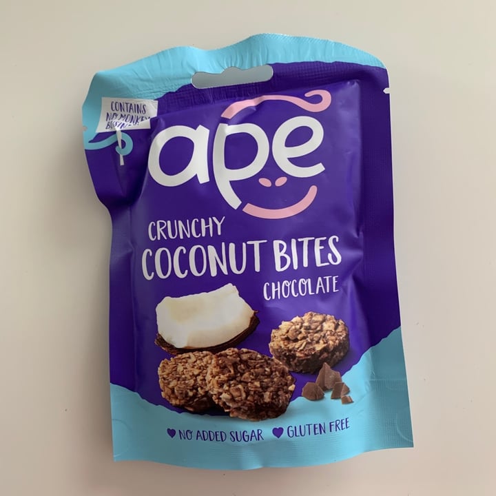 review photo of Ape Crunchy Coconut bites Chocolate shared by @gymu on 22 Nov 2019 - review