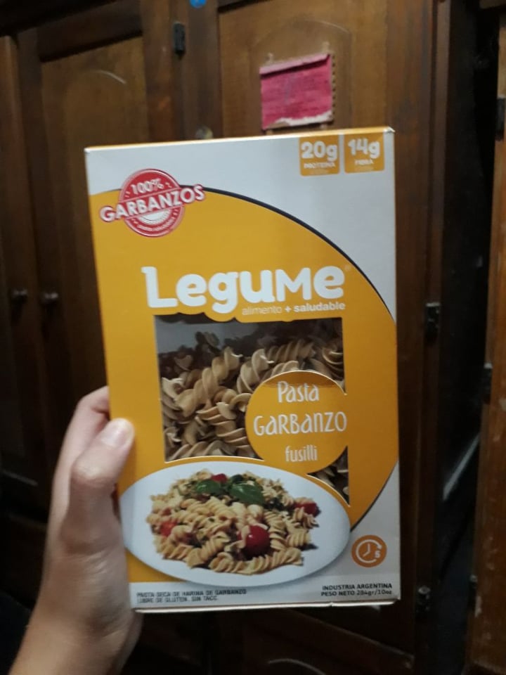 photo of Legume Fusilli De Garbanzos shared by @alisonbrkt on  20 Mar 2020 - review