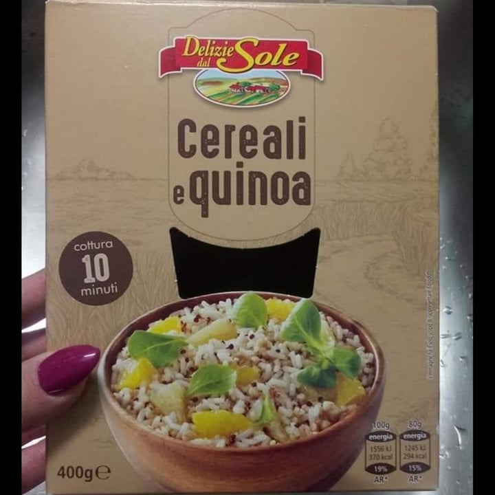 photo of Delizie dal Sole Cereali e quinoa shared by @streghettavegana on  05 May 2021 - review