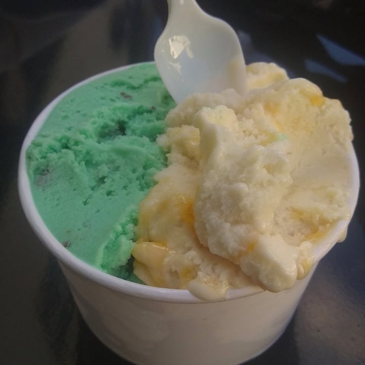 review photo of Amazonia helados Saludables Menta Granizada shared by @micaelaeluneynassi on 11 Mar 2022 - review