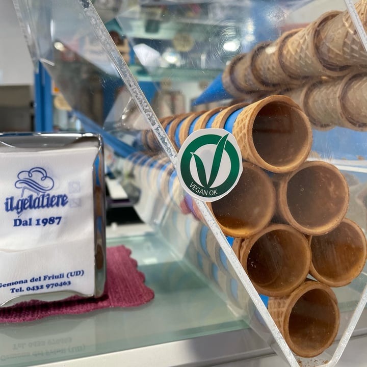 review photo of "Il Gelatiere" Gelateria Marina di Pian Marina & C. Gelato Cioccolato Fondente e Mango shared by @whale8 on 26 Mar 2022 - review