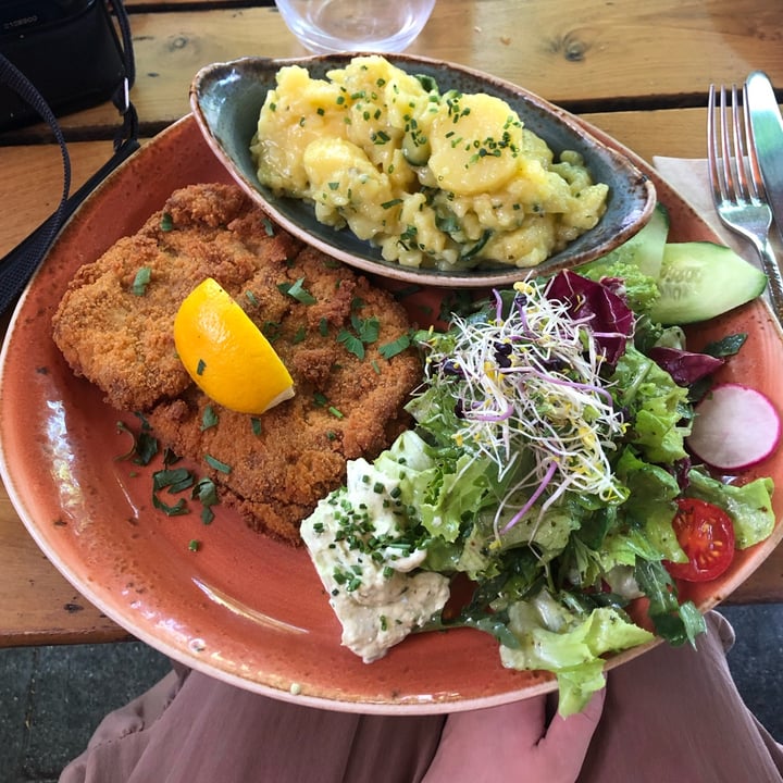 photo of Max Pett Viennese Soy Schnitzel shared by @nocemoscata on  17 Aug 2022 - review