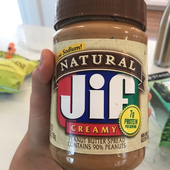 review photo of Jif Natural Creamy Peanut Butter shared by @oylerhome on 04 Apr 2020 - review
