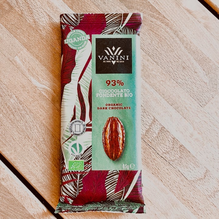 photo of Vanini Cioccolato Fondente Bio 93% shared by @soniati on  02 Jun 2022 - review