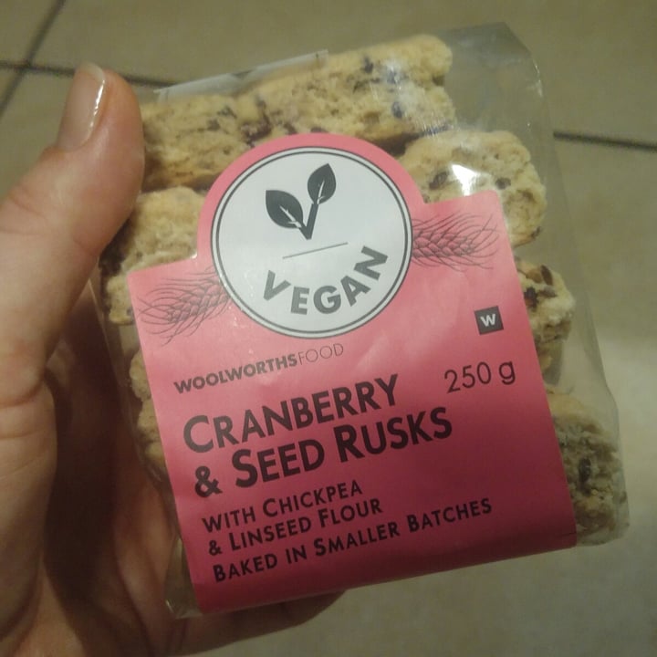 review photo of Woolworths Cranberry And Seed Rusks shared by @natanya on 06 Mar 2021 - review