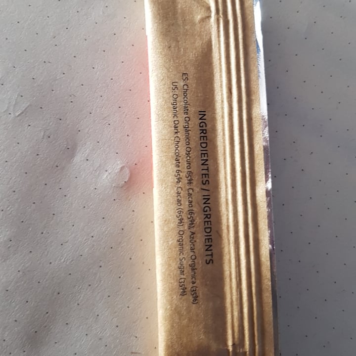 review photo of Equiori Chocolate orgánico 65% shared by @catacc on 08 Jul 2021 - review