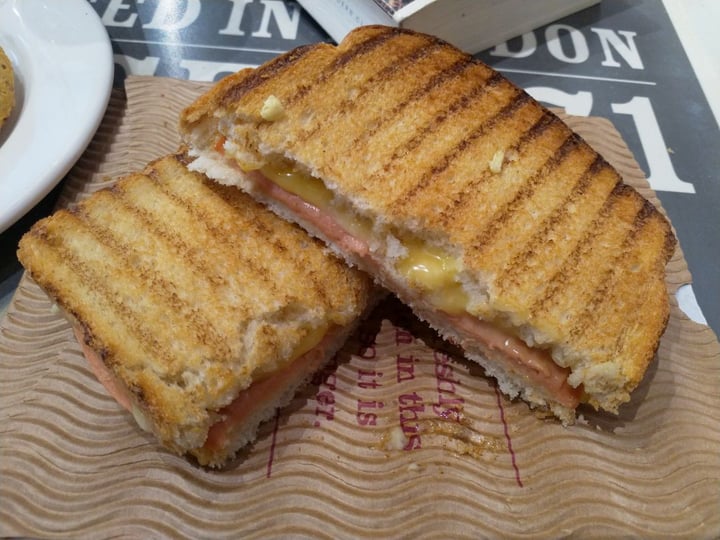 photo of Costa Coffee Vegan Ham & Cheese Toastie shared by @matthewingate on  08 Jan 2020 - review