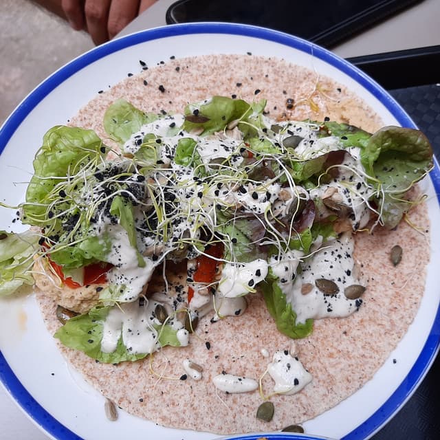 Photo of the dish “Wrap de humus”