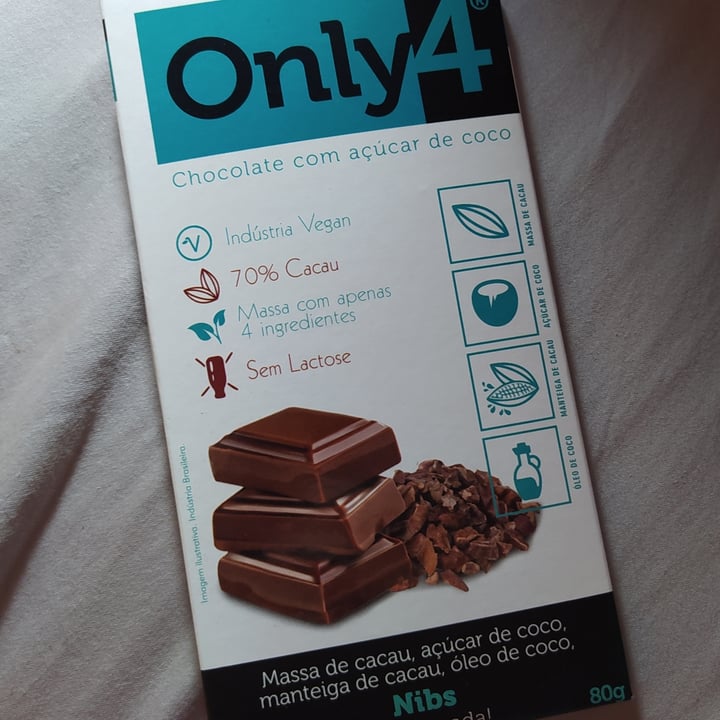 review photo of Only4 Chocolate com açucar de coco - Nibs shared by @carolromao on 23 May 2022 - review