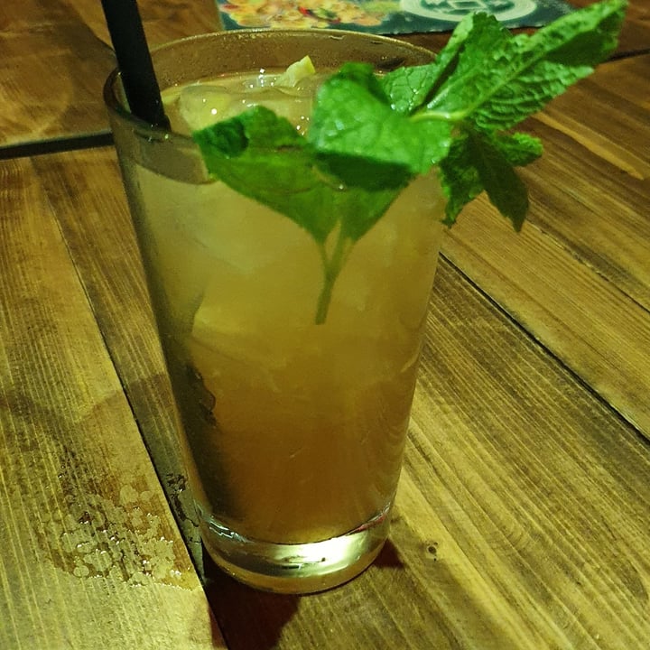 photo of Element Five - Vegan Tapas Bar Iced green tea shared by @kirsten123 on  12 Sep 2021 - review