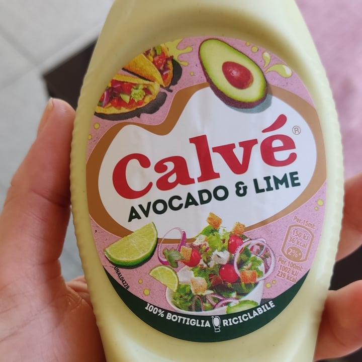 photo of Calvé Avocado e lime shared by @fraguidetti on  29 Jun 2022 - review