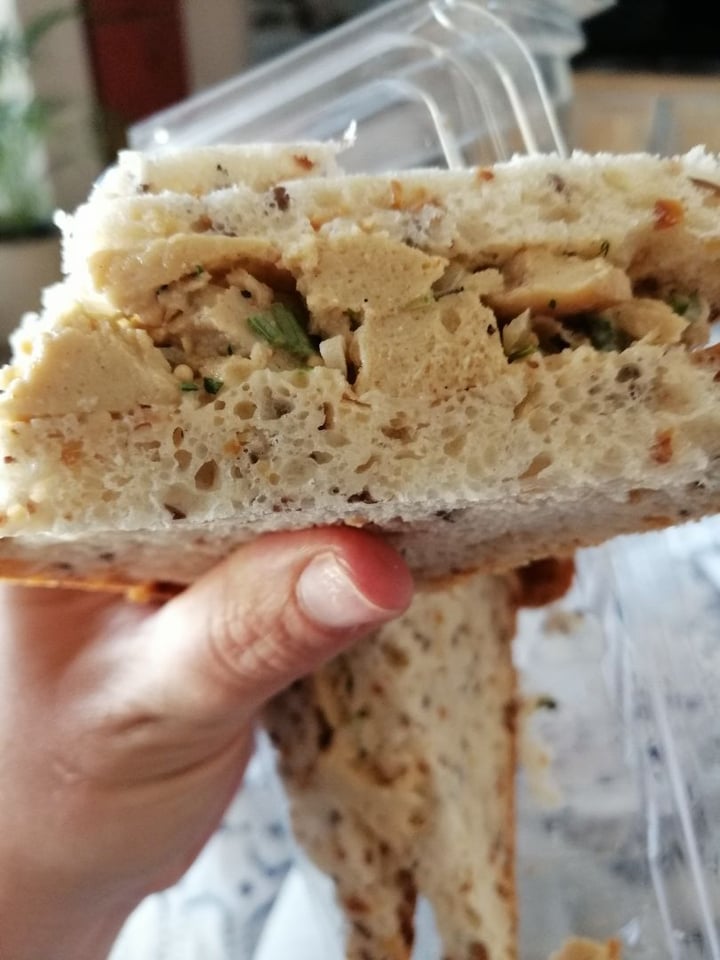 photo of Asher's Corner Cafe @ Ashers Farm Sanctuary Chick'n Mayo Sandwich shared by @karamikayla on  02 Sep 2019 - review