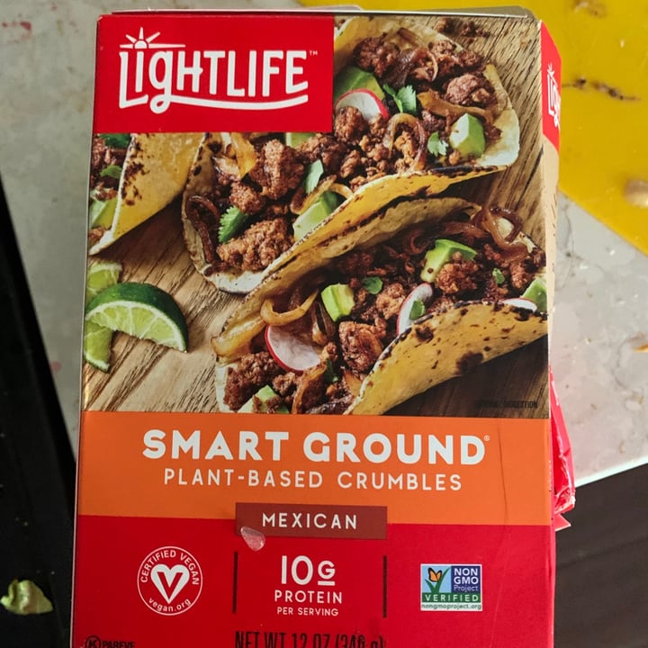 photo of Lightlife Smart Ground Meatless Mexican Crumbles shared by @ehansen on  08 May 2020 - review