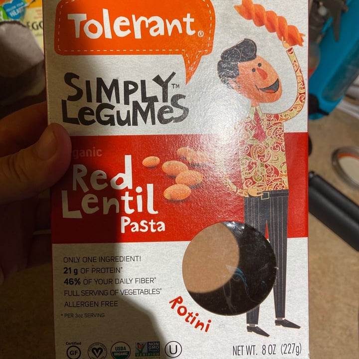 photo of Tolerant Tolerant Simply Legumes shared by @jayfirebird on  28 Jun 2020 - review