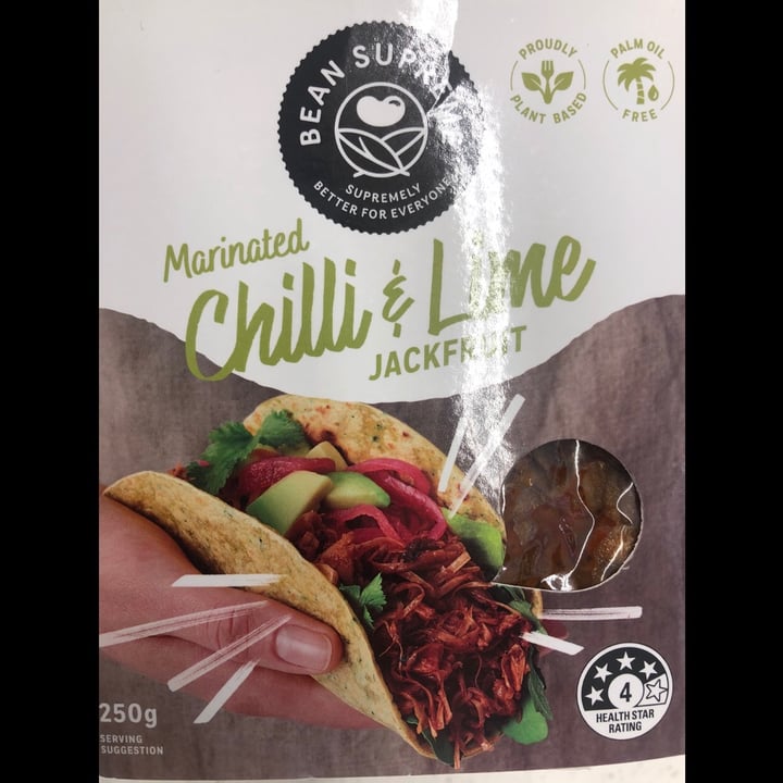 review photo of Bean Supreme Marinated Chilli & Lime Jackfruit shared by @lulueats on 14 Jun 2021 - review