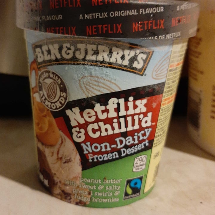 review photo of Ben & Jerry's Netflix & Chilll'd Non-Dairy Frozen Dessert shared by @betteroffdumb on 06 Sep 2021 - review
