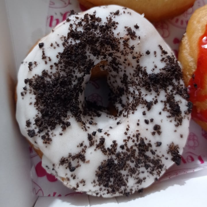 photo of Frambuesa Pastelería Vegan Dona de oreo shared by @angrouses on  18 Oct 2021 - review