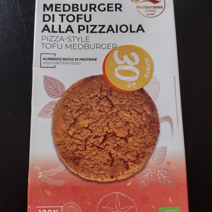 photo of Mediterranea BioVeg Medburger Di Tofu Alla Pizzaiola shared by @hannabee on  13 Feb 2022 - review