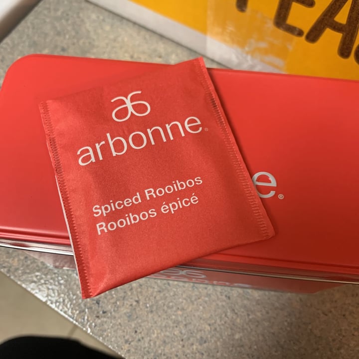photo of Arbonne Spiced rooibos tea shared by @lisamc427 on  29 Dec 2020 - review
