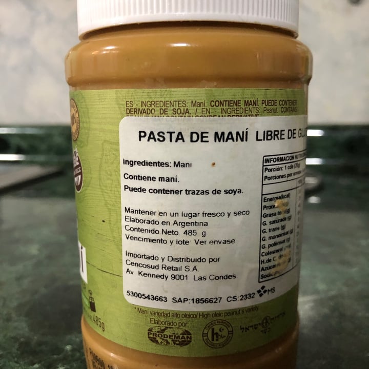 photo of Maní King Pasta De Maní Natural shared by @jav1meduzza on  22 Jul 2021 - review