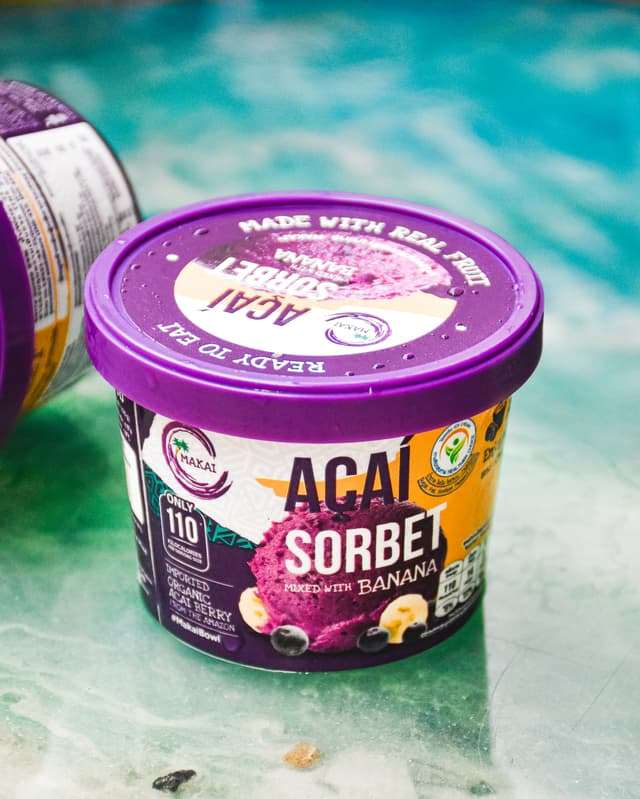Photo of the dish “Acai - Banana Sorbet”
