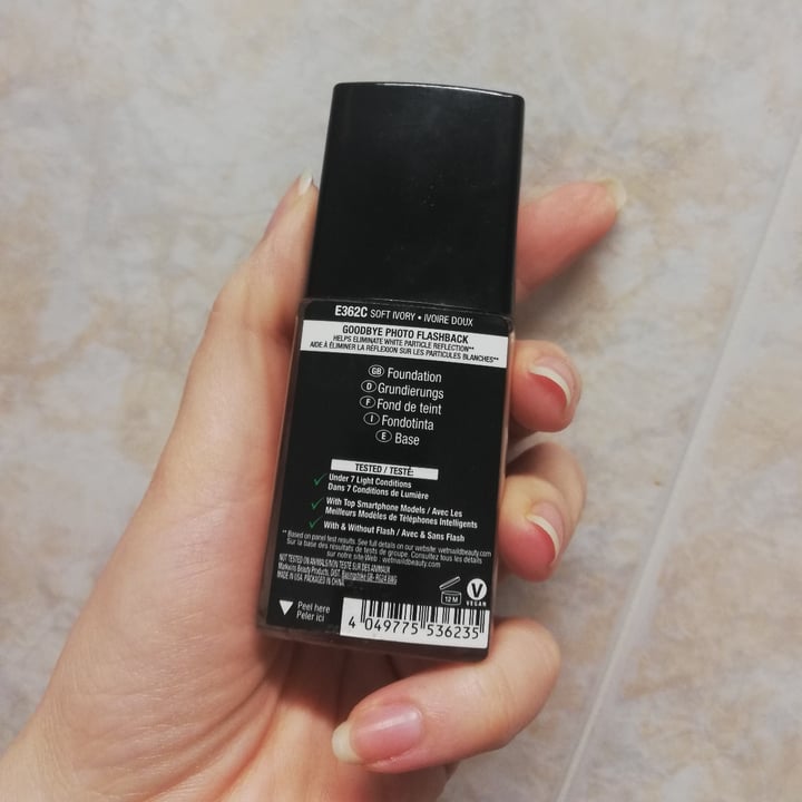 review photo of Wet n Wild Beauty Base De Maquillaje shared by @veganchick1999 on 12 Apr 2021 - review